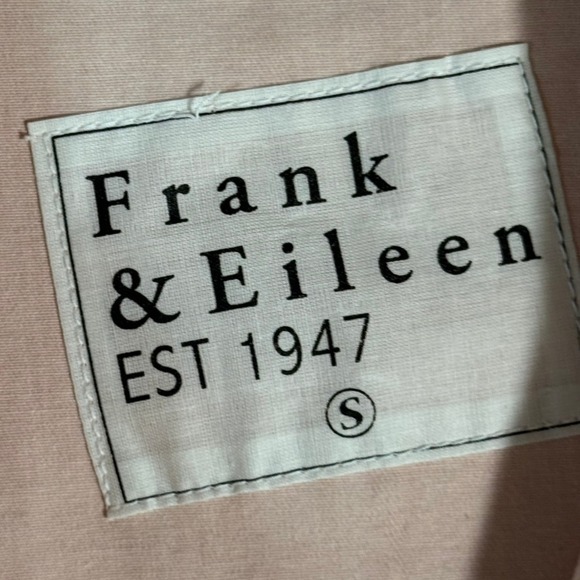 Frank & Eileen Belfast Pink Cotton Blend Double Breasted Blazer Jacket Womens S - Picture 7 of 12